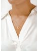 Hey Happiness Vergold. Kette Mond Anhänger Edelstahl in Rosegold - (L) 41-46 cm