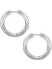 Glanzstücke München Creolen aus Sterling Silber in silber