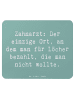 Mr. & Mrs. Panda Maus Pad Spruch Zahnarzt Lochgebühr mit Spruch in Meeresbrise