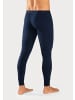 H.I.S Unterhose lang 2er Pack in Navy und Grau melange