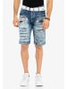 Cipo & Baxx Shorts in Blau