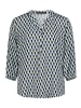 Betty Barclay Schlupfbluse mit 3/4 Arm in Blau/Grün