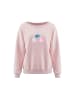 IZIA Women Sweatshirt in Light Rose