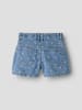 name it Shorts in Light Blue Denim