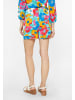 Usha Women Shorts in multicolor green