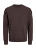 Jack & Jones Sweatshirt 'Star' in braun