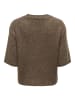 JDY Gestricktes T-Shirt in Shitake
