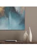 OnlyWow Akustibild Abstrakte Kunst gold blau