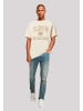 F4NT4STIC Oversize T-Shirt US National Parks Yellowstone Wyoming in sand
