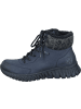 rieker Winterstiefeletten in pazifik/anthrazit