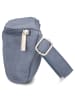 Zwei Mademoiselle MH4 - Gürteltasche 25 cm (leo) in nubuk-sky