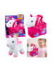 Wisam® Plüsch-Einhorn im Beutel, weiß, 25 cm