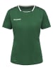 Hummel Hummel T-Shirt Hmlauthentic Multisport Damen Atmungsaktiv Feuchtigkeitsabsorbierenden in EVERGREEN