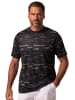 JP1880 Kurzarm T-Shirt in schwarz