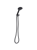 Beliani Wannenarmaturen TUMPLE in Schwarz - (W) 11 x (H) 25 x (L) 3 cm
