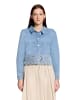 CARTOON Jeansjacke mit Stickerei in Blau
