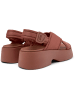 Camper Sandalen " Tasha " in Mittelrot