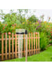 relaxdays 2 x Regenmesser in Transparent/ Natur