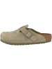 Birkenstock Clogs Boston Veloursleder normal in beige