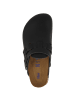 Birkenstock Clogs Kay SL Naturleder Weichbettung normal in schwarz