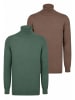 Felix Hardy Pullover in Grün-Braun