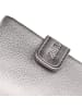 Zwei Mademoiselle Geldbörse 10 cm silver