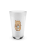Mr. & Mrs. Panda Latte Macchiato Glas Bär Baby ohne Spruch in Transparent