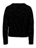BETTY & CO Strick-Cardigan mit Lurexfaden in Schwarz