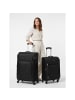 Wenger Beaumont 4-Rollen Kofferset M+L mit Dehnfalte in black