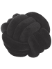 Beliani Dekokissen MALNI in Schwarz - (W) 30 x (H) 30 x (L) 30 cm