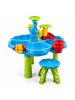 relaxdays Wasserspieltisch "3 Fächer" in Bunt - (B)60 x (H)38 x (T)60 cm