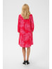 CULTURE Kleid CUpolly Relaxed fit in Red/Pink Paisley