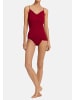 Hanro Midi Slip Cotton Seamless in Red dahlia
