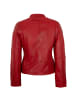 JILANI Lederjacke Lammnappa in Rot