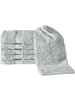 REDBEST Frottier Gästetuch 6er-Pack Chicago in silber