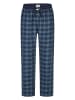 Phil & Co. Berlin  Pyjamahose Flanell in navy/grün