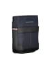 Tommy Hilfiger Blaue Polyurethan-Schultertasche