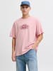 Jack & Jones T-shirt in Tickled Pink