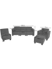 MCW Modular Sofa-System Moncalieri 3-1-1-1, Anthrazit-grau