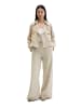 Marc O'Polo Velourslederjacke im Trench-Stil relaxed in Linen Beige