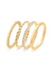s.Oliver Ring Timeless Spark in gold