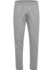 Hummel Sporthose "Hmlmover Cotton Pants" in Grau