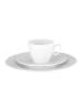 Seltmann Weiden 18er Set Kaffeeservice Trio Weiß weiß in weiß