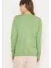 Cecil Pullover in bamboo green melange