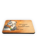 Mr. & Mrs. Panda Magnet Barkeeper Leidenschaft Design mit Spruch in Weiß