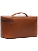 The Chesterfield Brand Wax Pull Up Kulturbeutel Leder 29 cm cognac