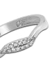 BALIA 333 Weißgold - 8 Karat Damen Ringe Welle weißgold Fingerring 56 (17,8)