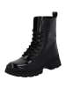 Palado Schnürstiefeletten Lambug in Schwarz Lack