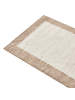 Beliani Badematte KABRI in Beige/Braun - (W) 60 x (L) 90 cm
