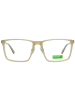 Benetton Unisex Optische Fassungen Trapezförmig Beige